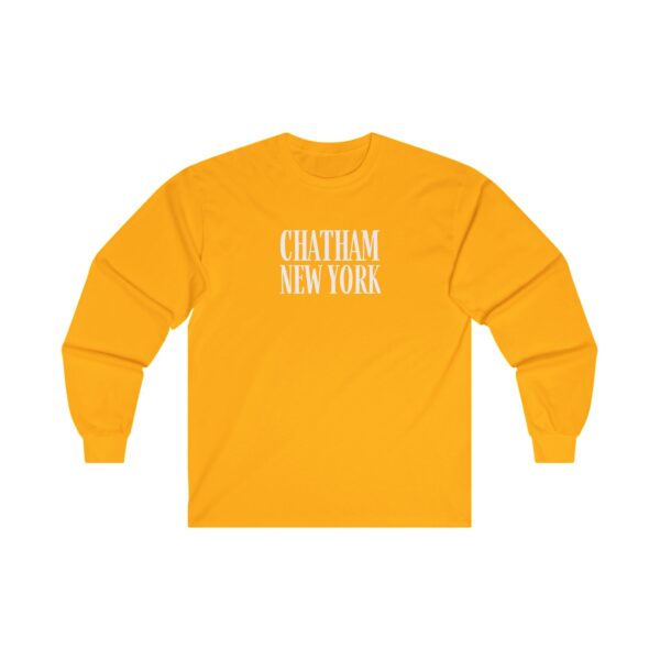 Chatham Village New York Cotton Long Sleeve Tee - Image 2