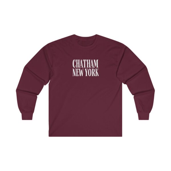 Chatham Village New York Cotton Long Sleeve Tee - Image 3