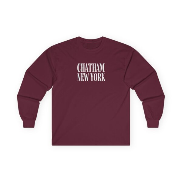 Chatham Village NY Cotton Long Sleeve Tee - Image 5
