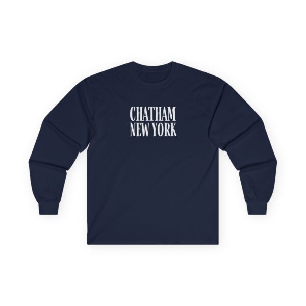 Chatham Village NY Cotton Long Sleeve Tee - Image 11