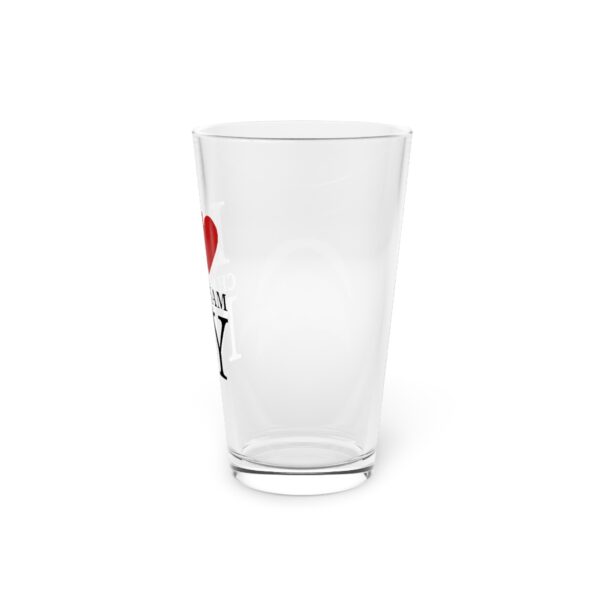 I Love Chatham NY Pint Glass, 16oz - Image 3