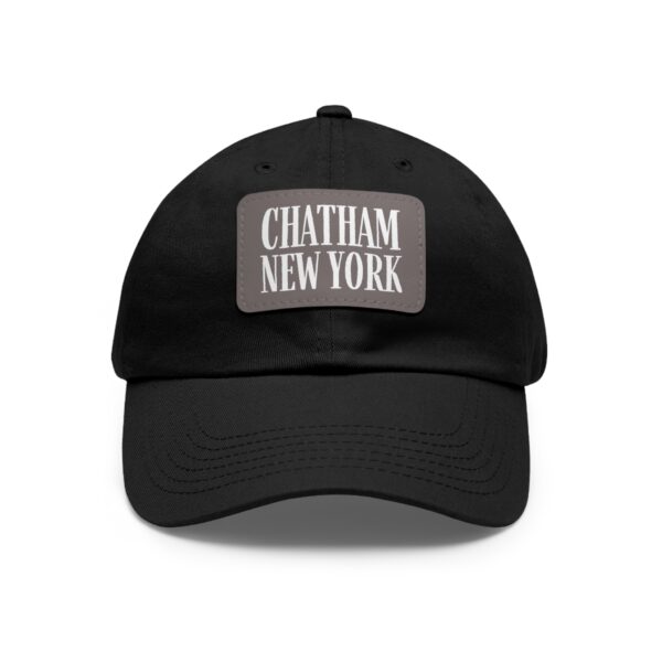 Chatham hat with leather patch