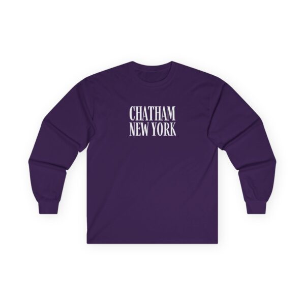 Chatham Village NY Cotton Long Sleeve Tee - Image 13