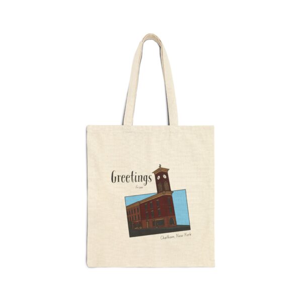 Greetings from Chatham NY Canvas Tote